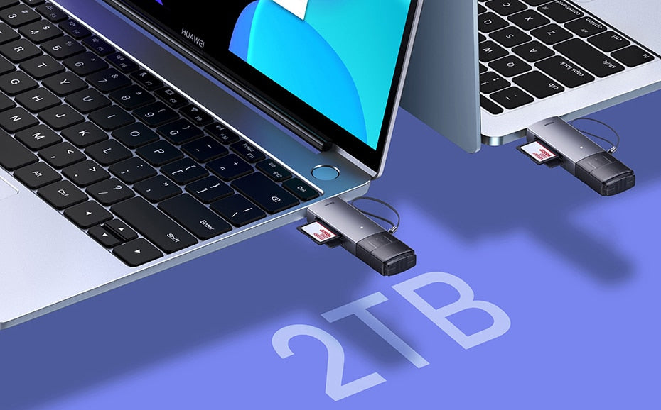 Baseus Airjoy USB A to SD/TF Card Reader