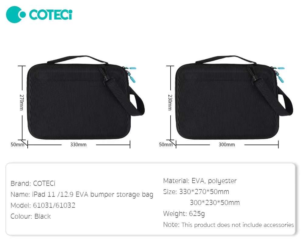 COTECi 61031 iPad 11 Anti-Falling Storage