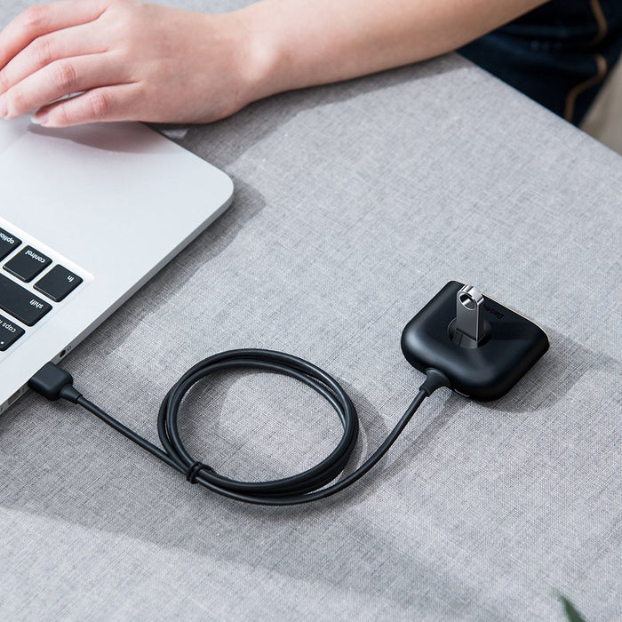 Baseus Square Round 4 in 1 USB HUB Adapter