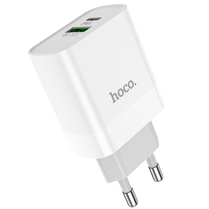 Hoco C80A 20W+QC 3.0(EU) Charging Adapter