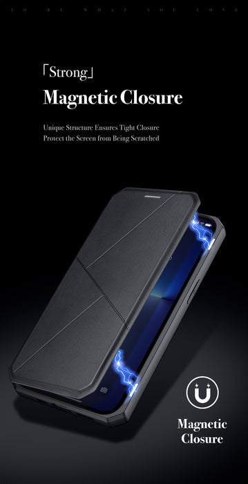Skin X Series Magnetic Flip Case for iPhone 13 Pro