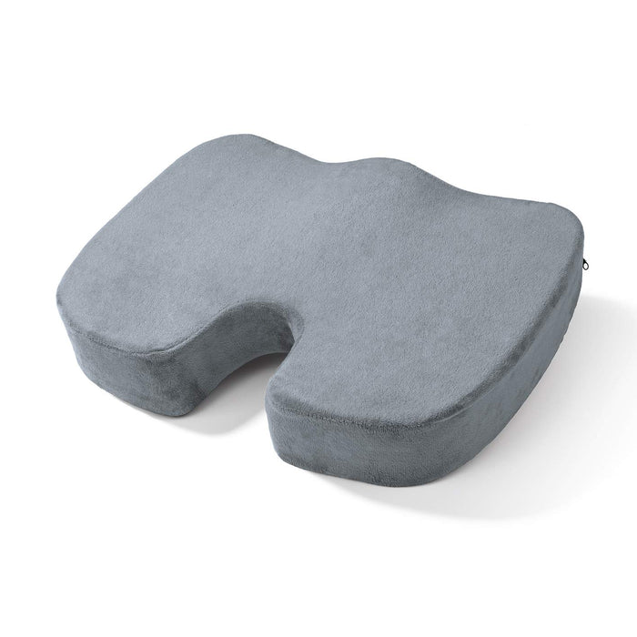 Ergonomic Seat Cushion (Memory Foam + Gel Pad)