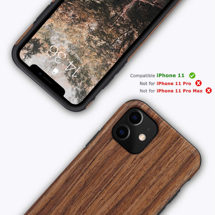 Rock iPhone 11 Origin Wooden Case
