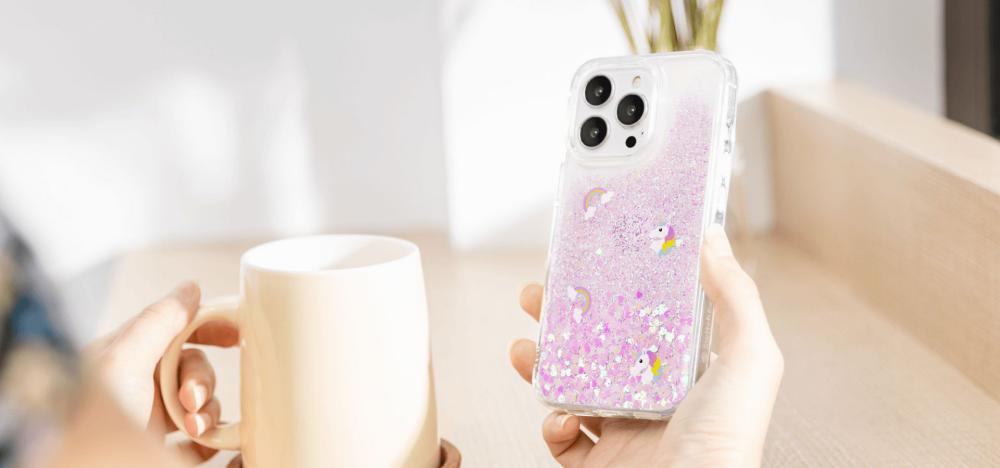 SwitchEasy Starfield 3D Glitter Resin Case for iPhone 13 Pro