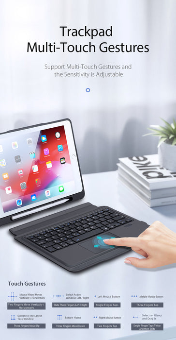 Dux Ducis Touch Keyboard Case for iPad 9.7