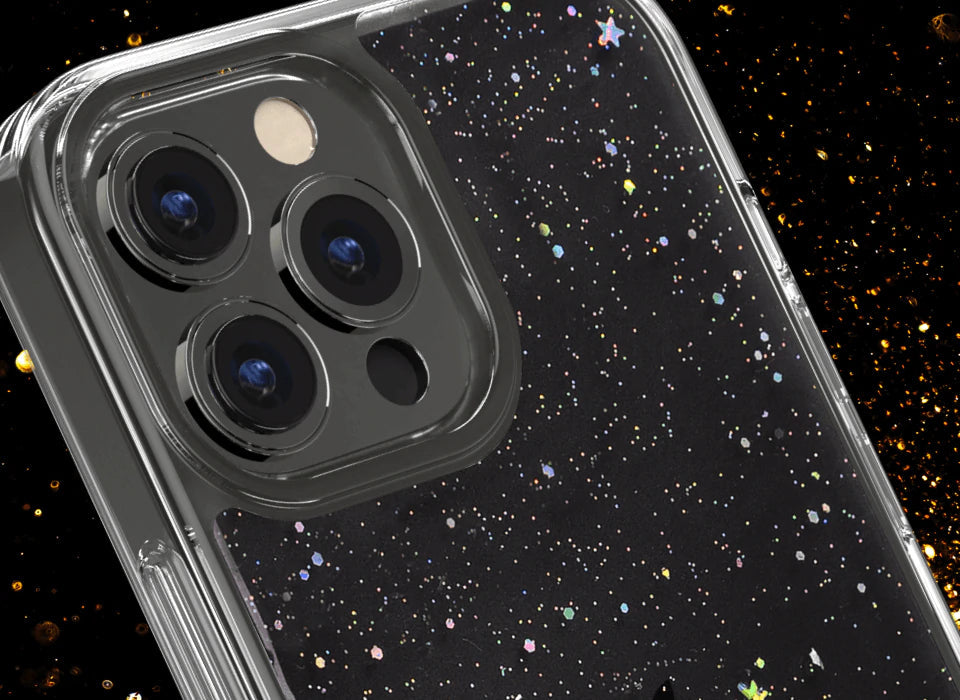 SwitchEasy Starfield 3D Glitter Resin Case for iPhone 13 Pro Max