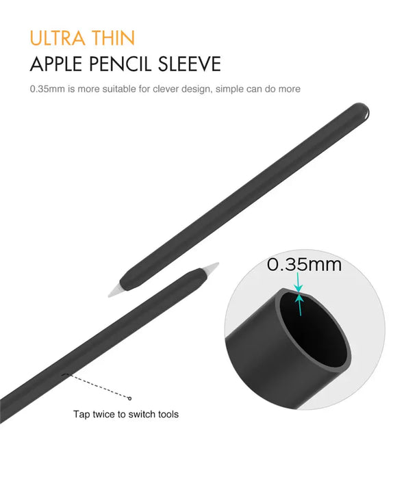 Stoyobe Pencil Sleeve Case for Apple Pencil 2 (2 Pack)